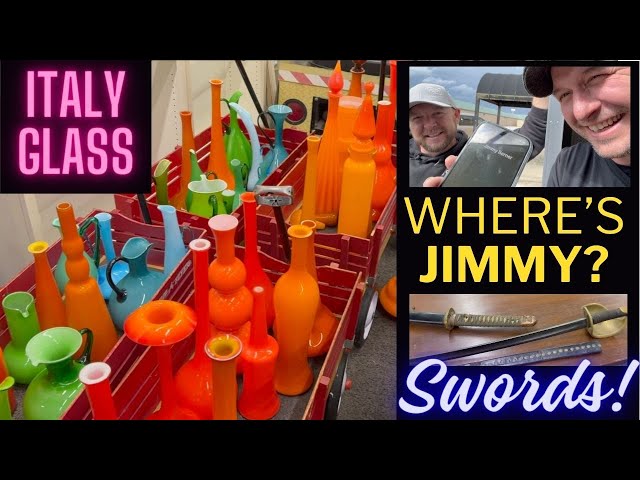 Where's JIMMY? Italy GLASS, Swords