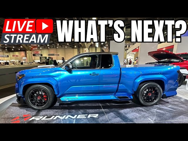 Back From SEMA! It Was Crazy! Toyota + Q&A's 11/8/23 LIVESTREAM
