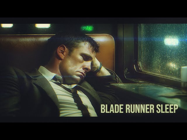 Blade Runner Sleep: Relaxing Cyberpunk Ambient Music for Sleep [DEEPLY SOOTHING!!]