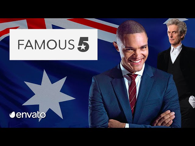 What the Daily Show, Doctor Who and the Australian Government Used From Envato | Famous 5