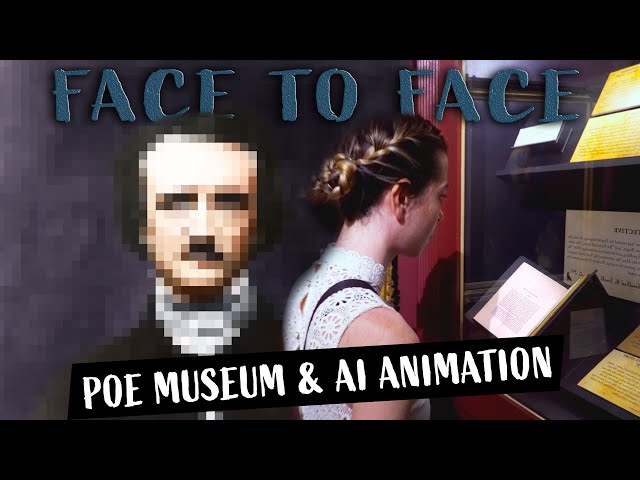 Edgar Allan Poe brought to life (AI Animation & Colorization)