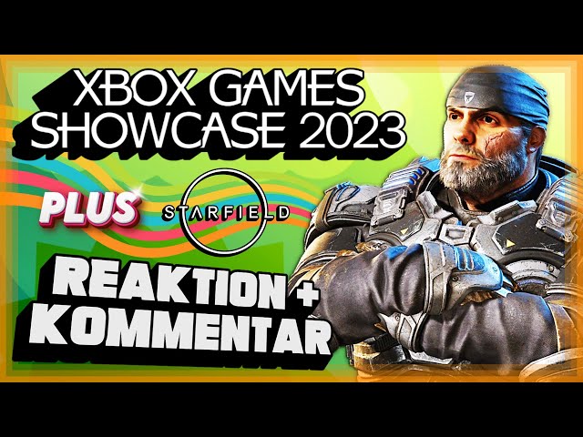 Xbox Games Showcase & Starfield Direct 🔴 Kommentar, Reaktion & Analyse mit Gregor , 11.6.23