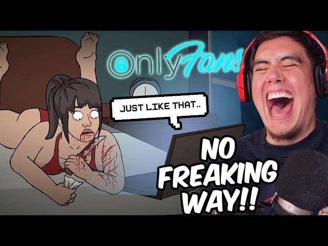 ONLY FANS HORROR STORY WITH AN ENDING SO MESSED UP IT HAS TO BE REAL | Reacting To Scary Animations