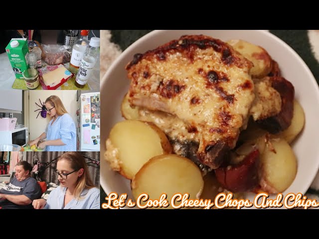 Let's Cook Cheesy Chops & Chips