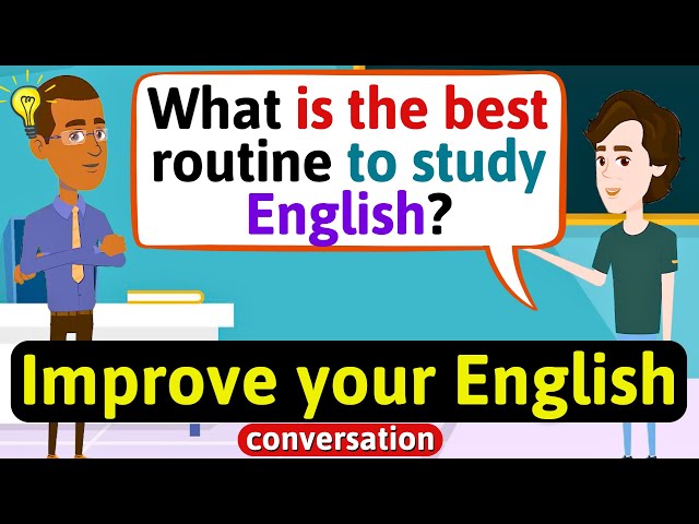 Improve English Speaking Skills Everyday (Tips to speak in English) English Conversation Practice
