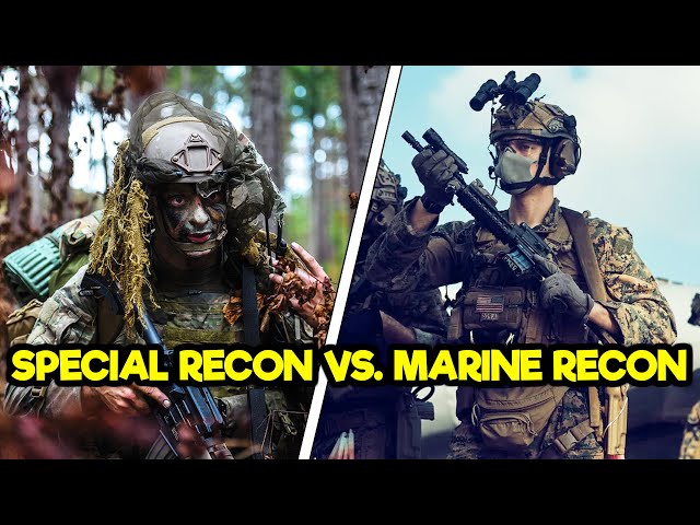 AIR FORCE SPECIAL RECON VS. MARINE RECON