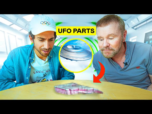 Stanford Professor Shows Me *REAL* UFO Crash Parts