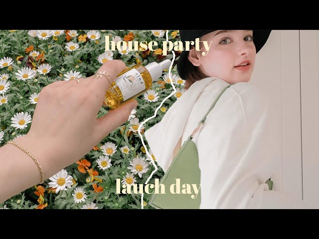 LAUNCHING SIND & HOSTING A HOUSE PARTY 💚 a truly amazing day in my life | Sissel