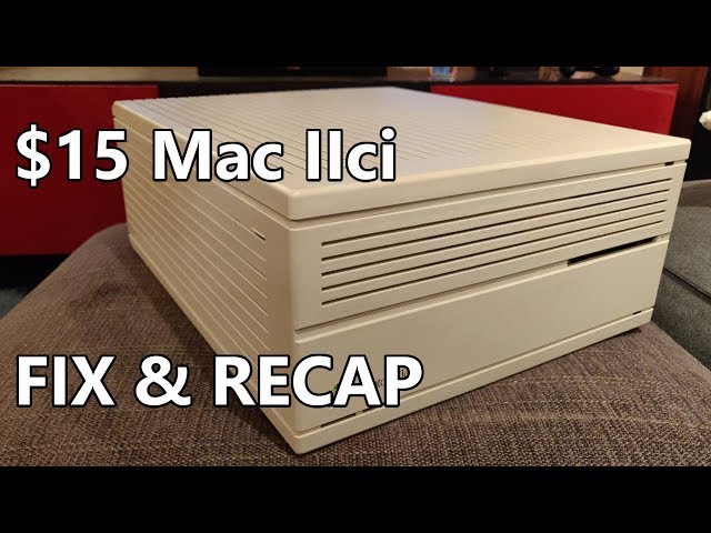 $15 Apple Mac IIci Recap and Fix