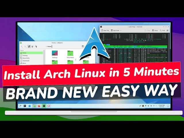 How To Install Arch Linux in 5 Minutes || BRAND NEW EASY Arch Linux Installation Guide 2023