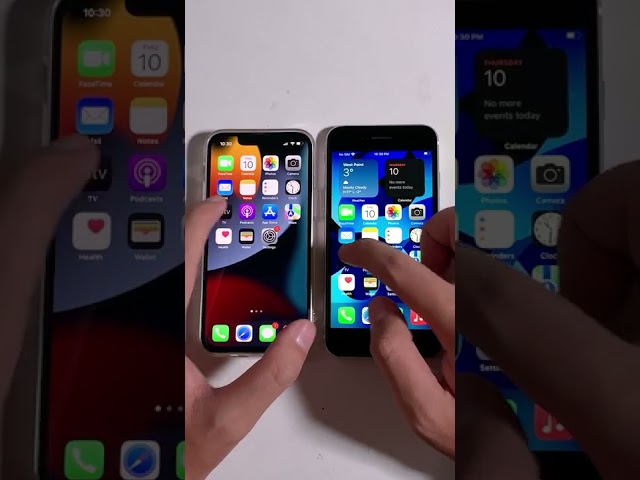 iPhone13 Mini vs iPhone SE 2020 Speed TEST