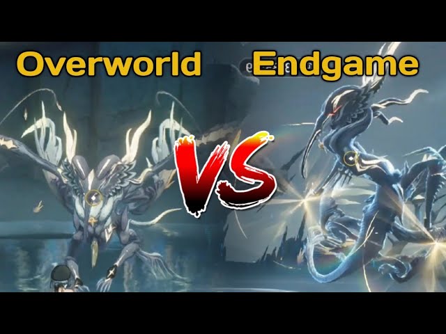 Wuthering Waves - Overworld vs Hologram/Endgame comparison ( Mourning Aix )