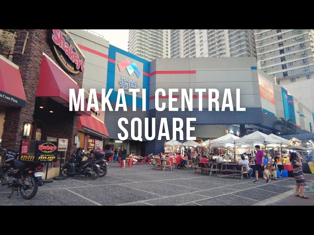 [4K] Makati Central Square Mall Walking Tour | Philippines