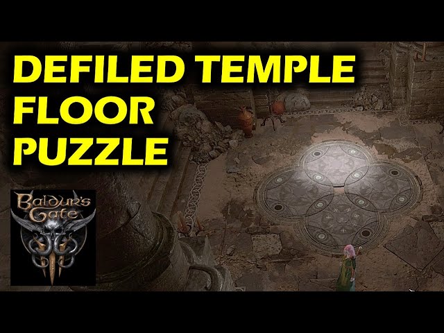 Defiled Temple Floor Puzzle | Baldur's Gate 3