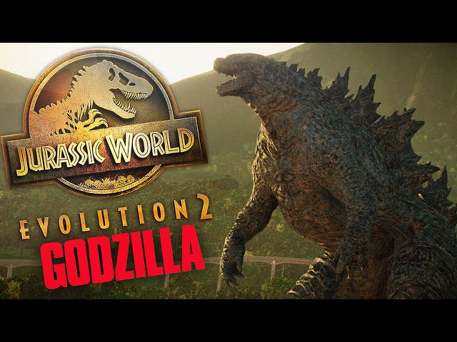 GODZILLA RAKSASA MENYERANG JURASSIC WORLD!!! | Jurassic World Evolution 2 Mod (Bahasa Indonesia)