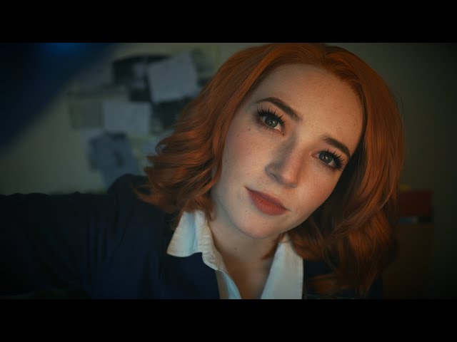 X-Files ASMR: Agent Scully Examines & Questions You (whispering, typing, personal attention)