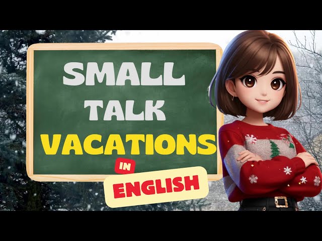Learn English Speaking Easily Quickly |  English Conversation for Beginners| Family Vacation Plans
