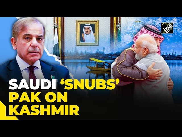 Saudi gives ‘reality check’ to Pakistan on Kashmir, echoes India’s stance during PM Sharif’s visit