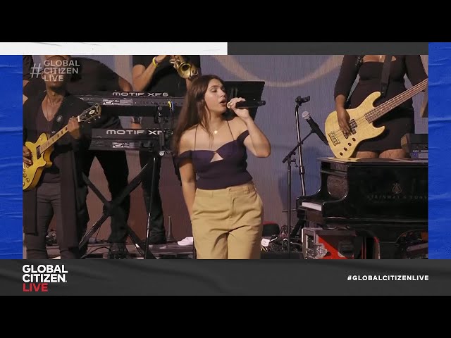 Alessia Cara - Scars To Your Beautiful (Live with Stay Human Band in NYC 2021) | Global Citizen Live