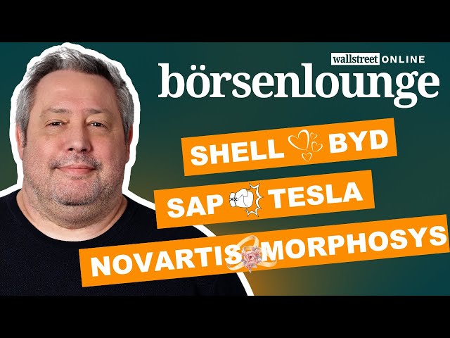 BYD | BP | Morphosys - SAP schickt Tesla auf Talfahrt!