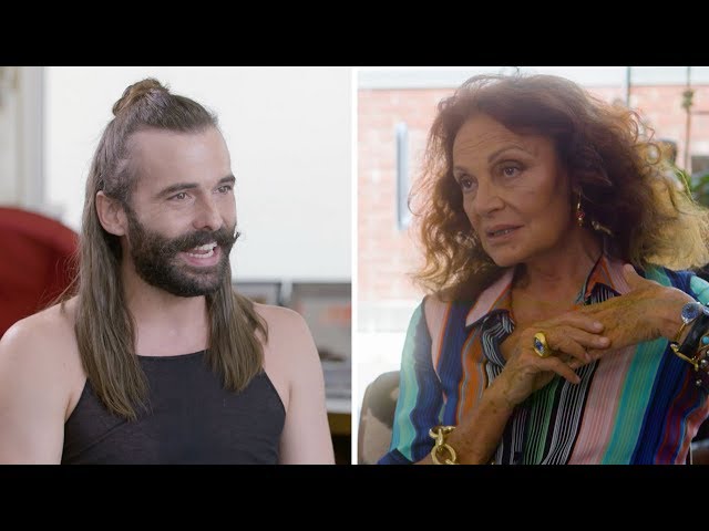 Jonathan Van Ness Talks Fashion, Confidence, and the Power of Heels With DVF | Thrive Global