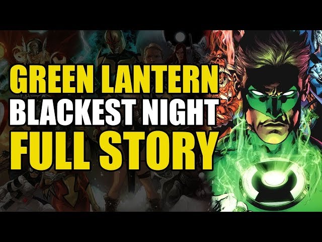 Green Lantern Blackest Night: Full Story