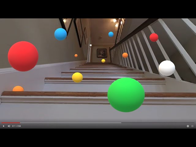 3D Stairway Pong - VR180