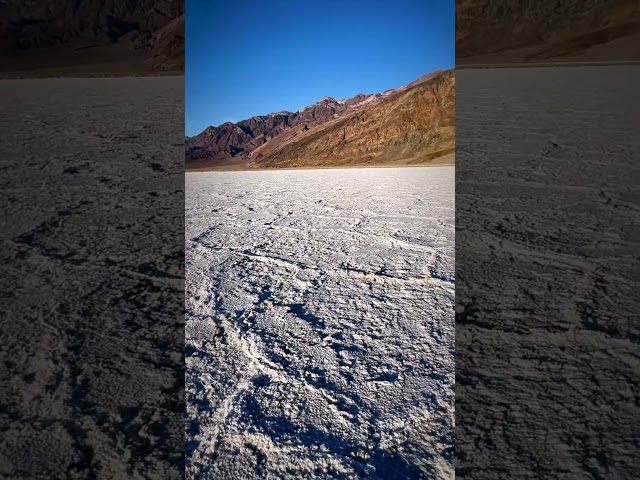 Crunchy ASMR Footsteps on Salt Flats