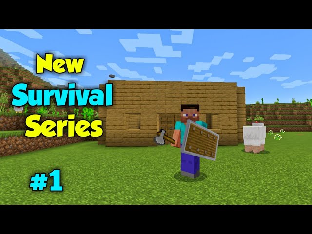 Starting New Survival Series in Minecraft PE