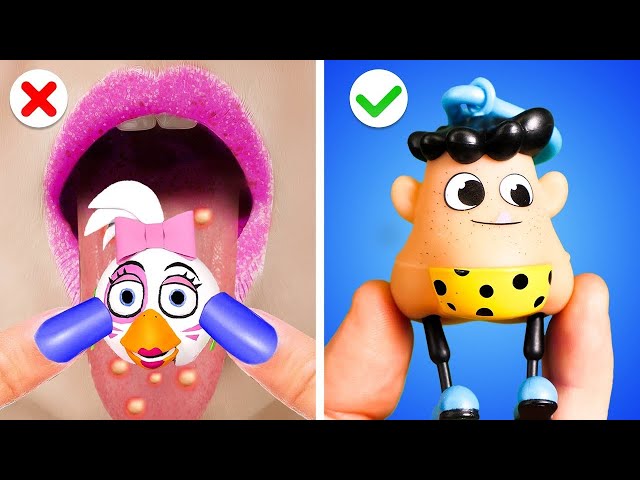 How to Become Chica! FNAF Extreme Makeover! *Hilarious Moments & Crazy Beauty Gadgets*