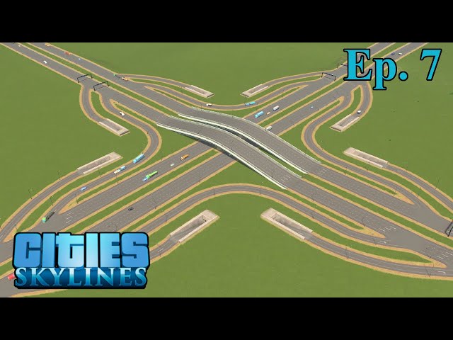Simple Highway Interchange | Cities: Skylines | Ep. 7