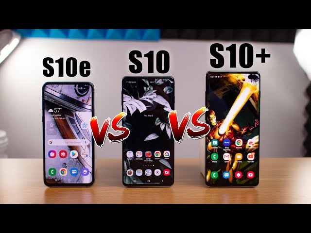 Which Samsung Galaxy S10 is Right For You? S10e vs S10 vs S10+