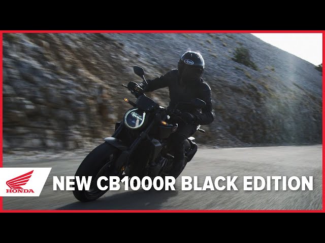 The New 2021 CB1000R Black Edition Launch Film