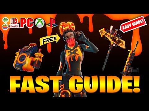 How To COMPLETE ALL VOLCANIC ASSASSIN CHALLENGES in Fortnite! (Free Tectonic komplex Rewards Quests)