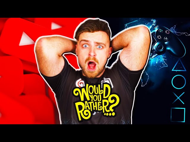 NO MORE YOUTUBE OR NO MORE GAMING? | IMPOSSIBLE WOULD YOU RATHER