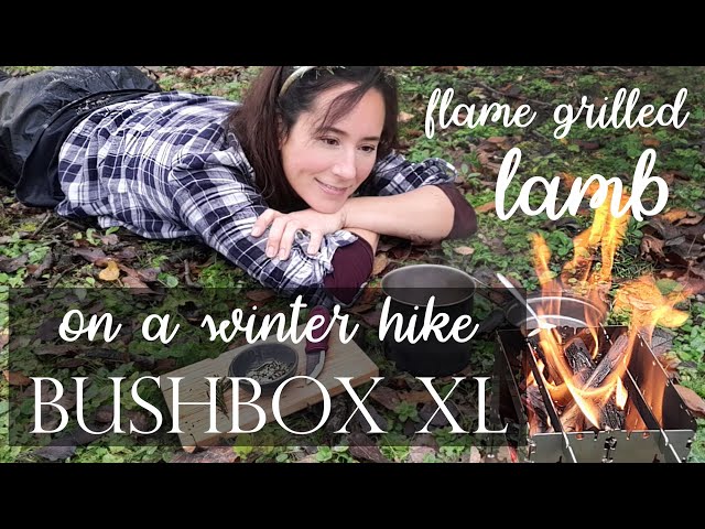 Flame Grilled Lamb on a Winter Hike | Bushbox XL | The Chilterns