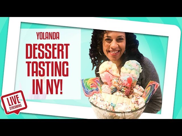 Dessert Tasting In New York City! | The Cakebook Tour | Yolanda Gampp | How To Cake It