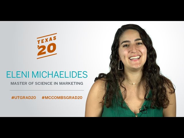 The McCombs Experience MSM 2020 | McCombs School of Business
