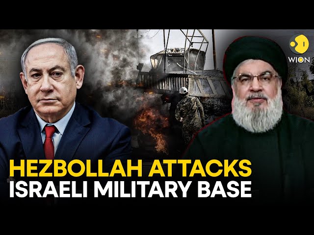 Hezbollah releases Video showing attack on Israeli military base, wounding 14 soldiers I WION
