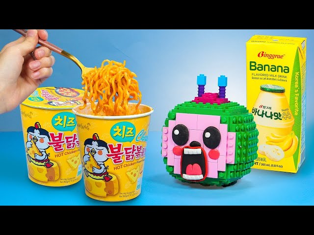 🔴 [LIVE] Best Of Mukbang Ultimate Yellow Fast Food – ASMR Eating Sound | Lego MUKBANG
