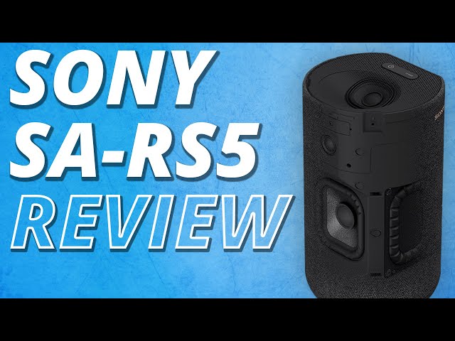 Sony RS5 Speakers - The Wait is OVER!