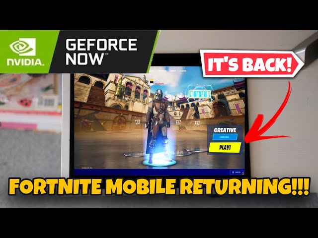 How to PLAY the NEW FORTNITE MOBILE (FORTNITE MOBILE IS BACK)