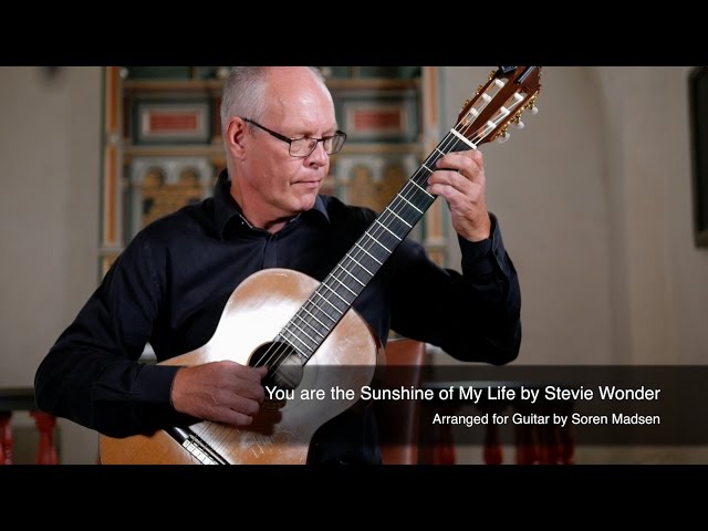 You are the Sunshine of My Life (Stevie Wonder) - Danish Guitar Performance - Soren Madsen