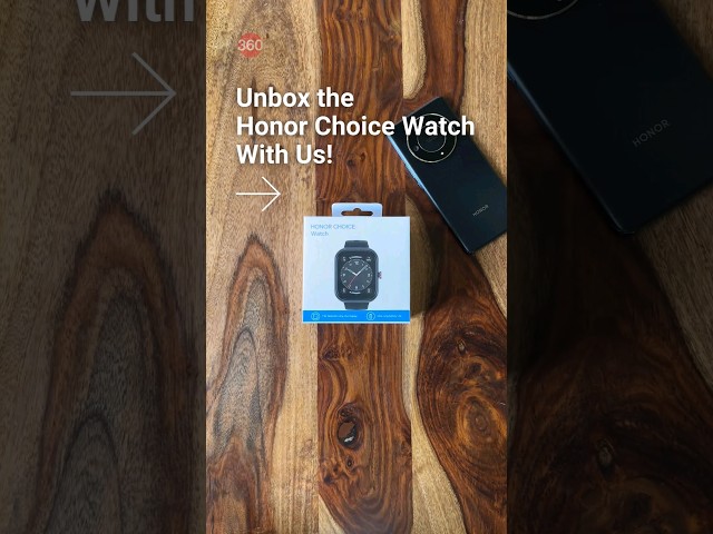 Unboxing the Honor Choice Watch #honor #honorchoicewatch #gadget360