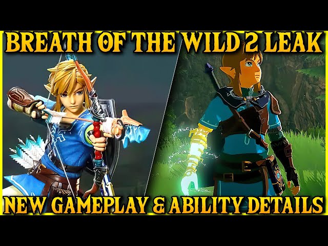 New Zelda Breath of the Wild 2 Leaks | New Ability, Magic & Gameplay Patent Details Explained