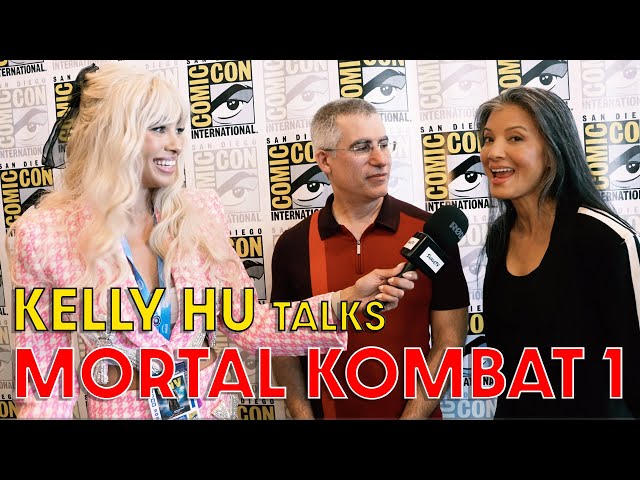 Kelly Hu talks about her NEW MORTAL KOMBAT 1 character, Dominic Cianciolo on why Liu Kang's a God