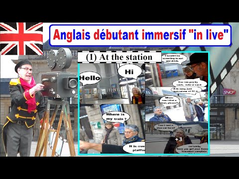 Anglais débutant immersif in live