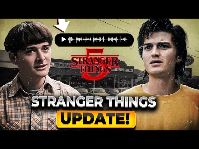 Stranger Things 5 Update - Leaked Audio!