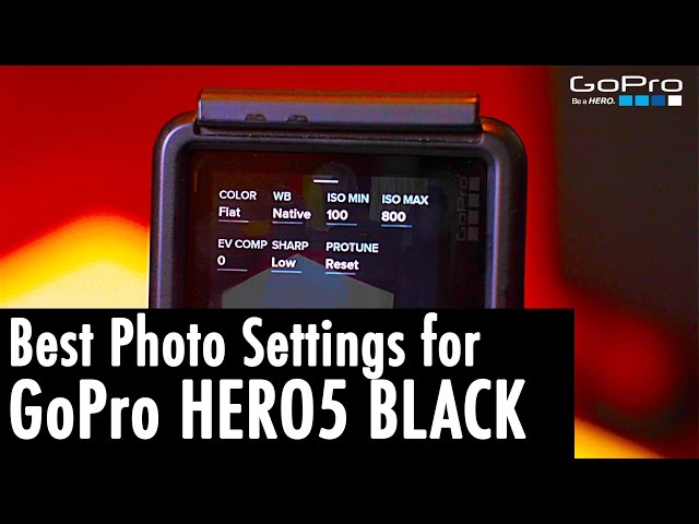 The Absolute BEST PHOTO Settings for the GoPro Hero5 Black (w/ Adobe Lightroom Tutorial) | RehaAlev