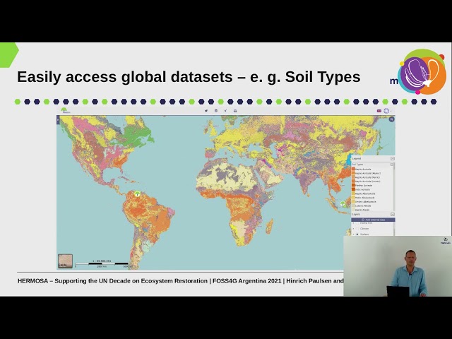 FOSS4G 2021 - HERMOSA: Supporting the UN decade on ecosystem restoration utilizing ..
